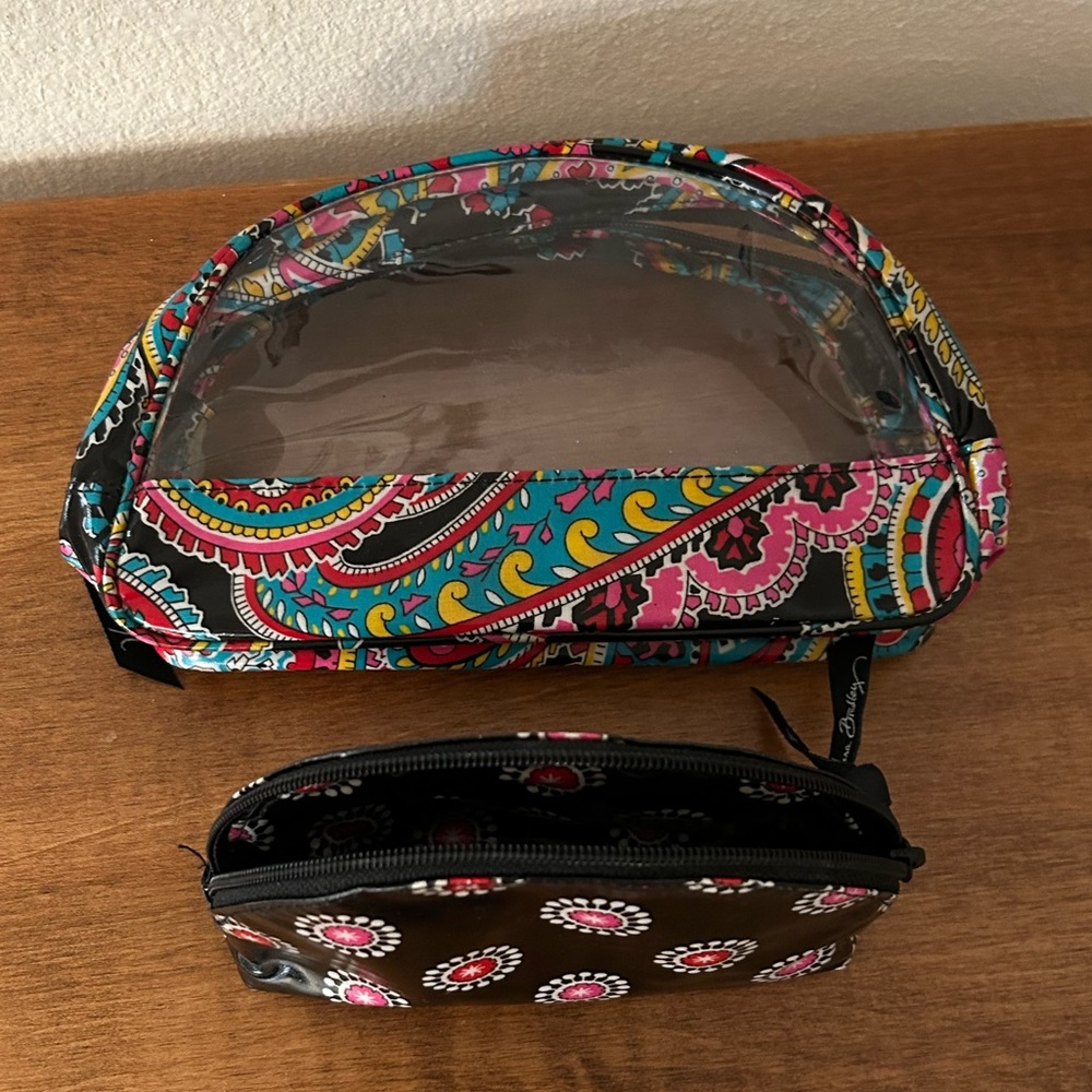 Parisian Paisley Clear Cosmetic Duo.
